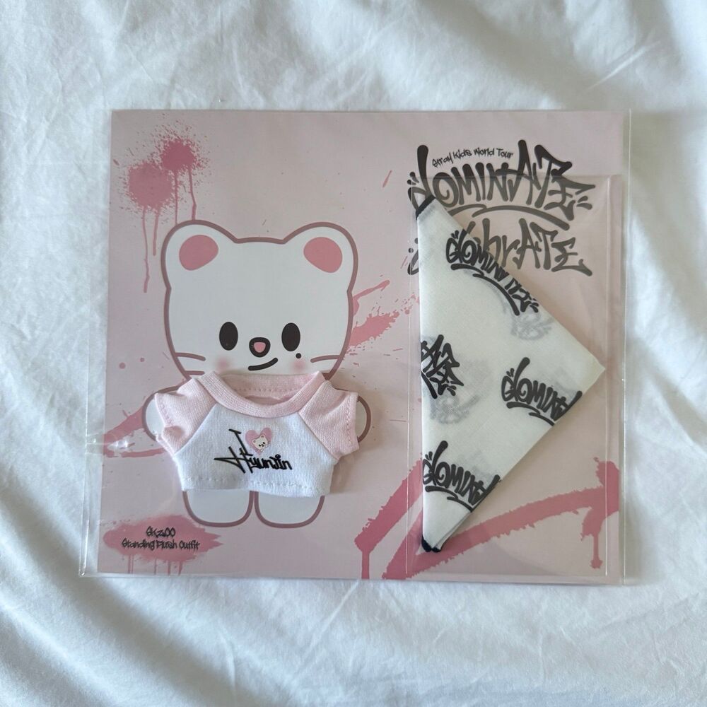 Stray kids Hyunjin Jiniret skzoo standing plush outfit